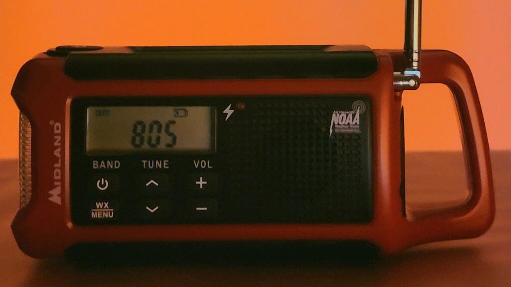 Portable radio and preparedness gear for a David's Shield review
