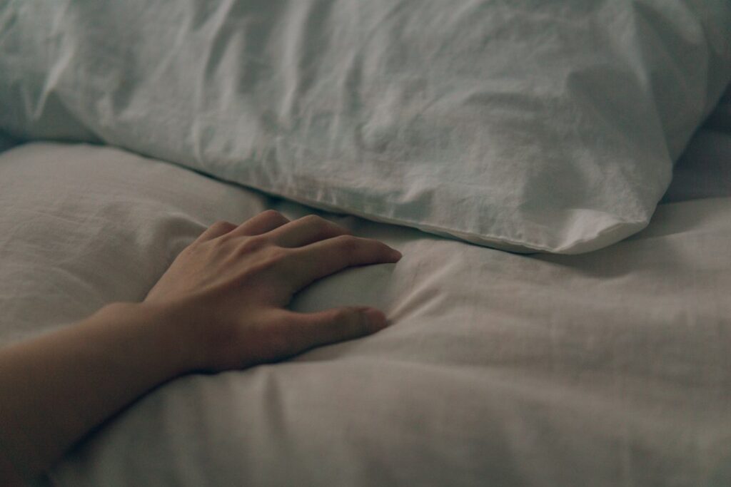 Pillow and bedding for sleep