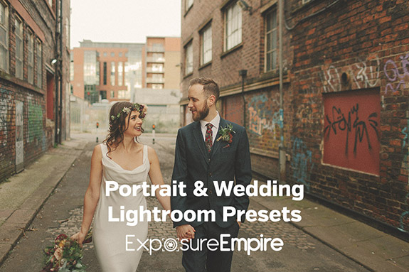 Exposure Empire Portrait and Wedding Lightroom Presets pack preview