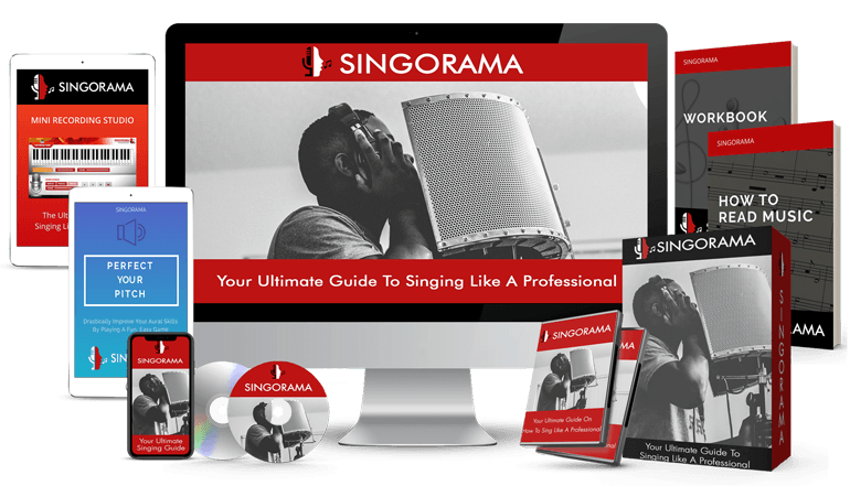 Singorama 2.0 course bundle with audio lessons and learning materials