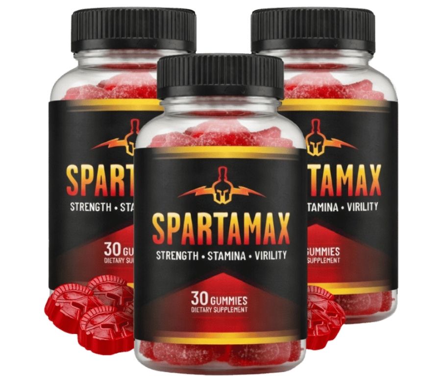 Spartamax male performance supplement bottles