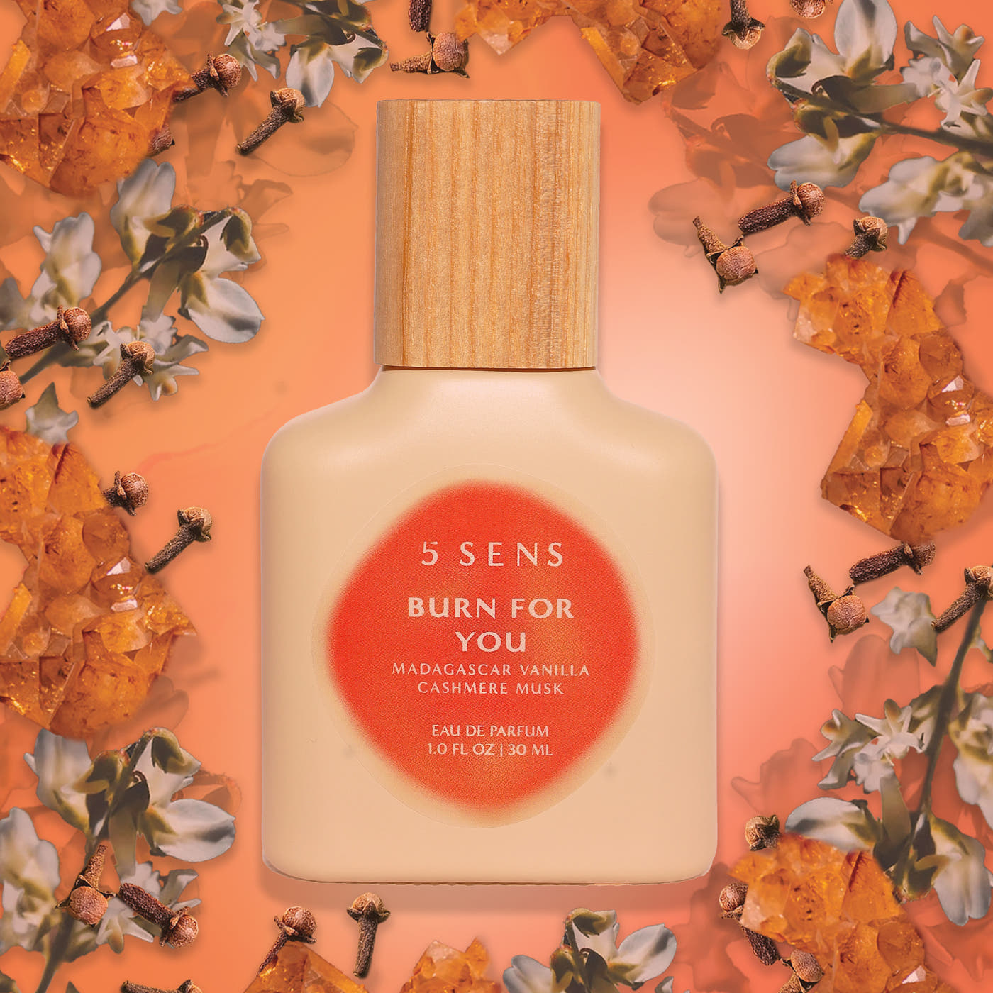 5 SENS Burn for You Eau de Parfum bottle