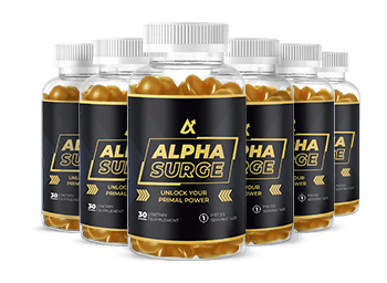 Alpha Surge six bottle package