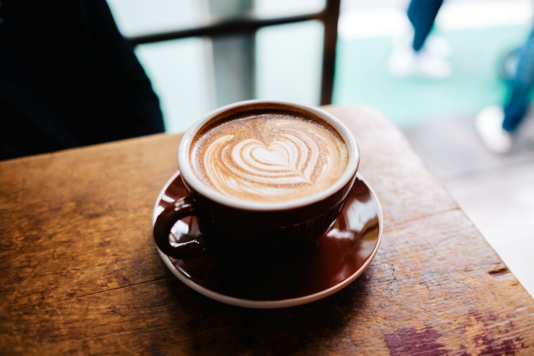 Coffee cup representing caffeine and stimulant intake