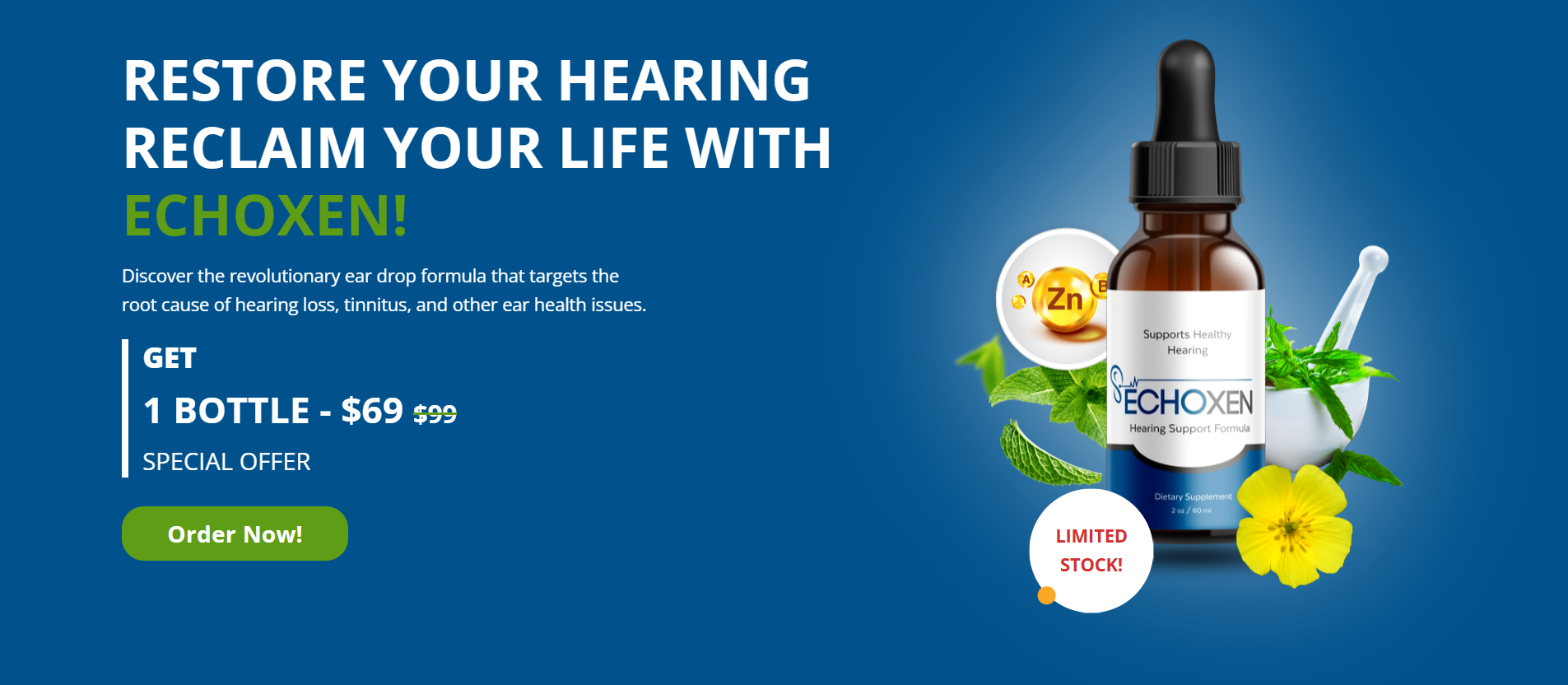 EchoXen hearing support supplement