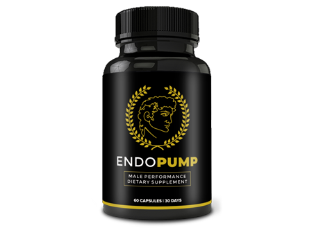 EndoPump male vitality supplement bottle