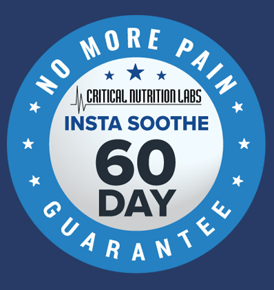InstaSoothe 60 day refund guarantee