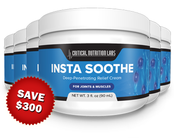 InstaSoothe six bottle package