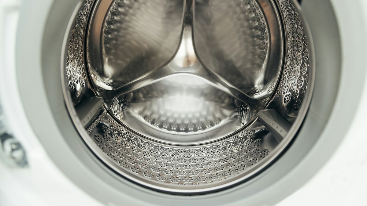 Washer drum interior