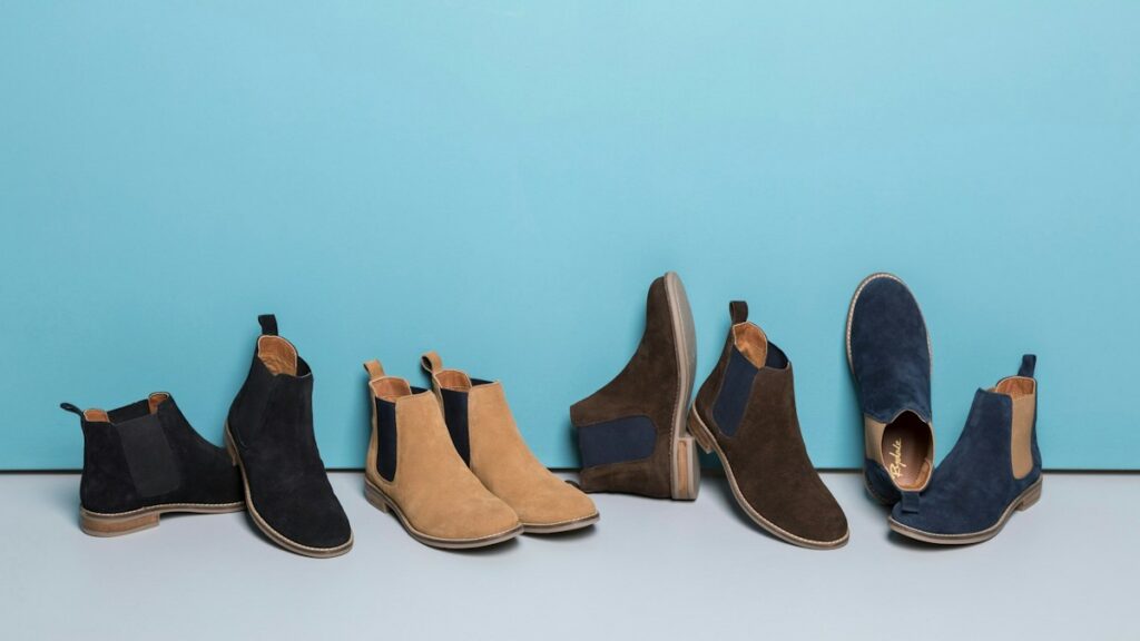 Suede Chelsea boots