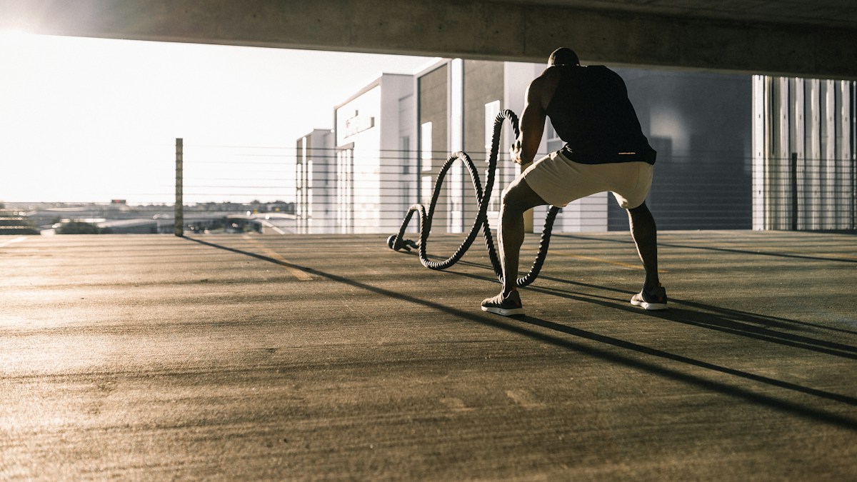 Battle rope training