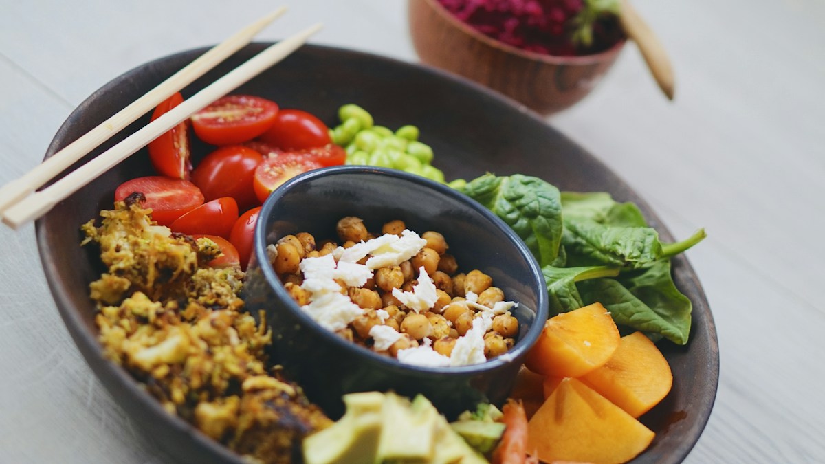 Healthy food bowl