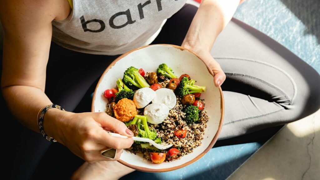 Healthy food bowl