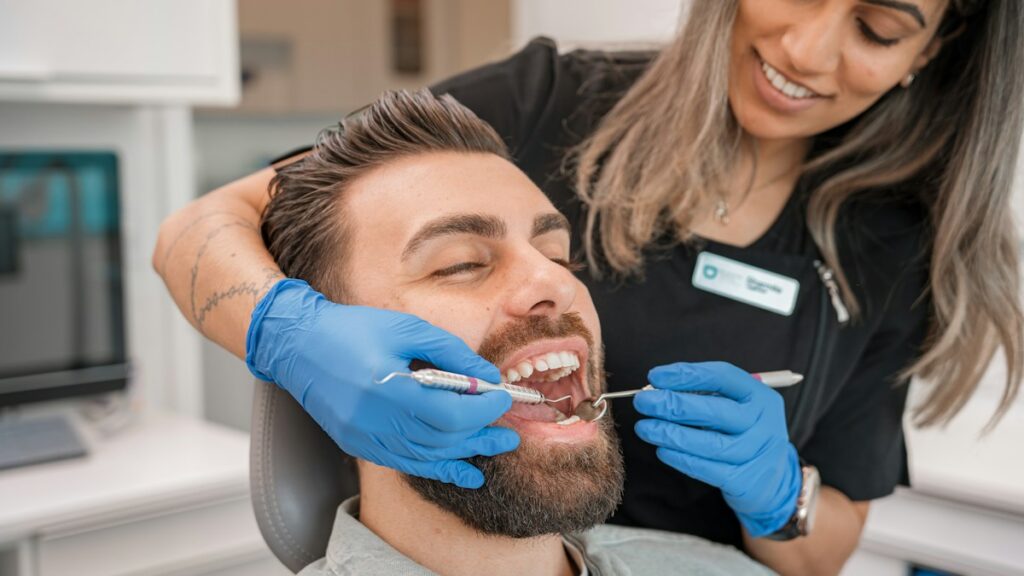 Professional dental clinic treatment room