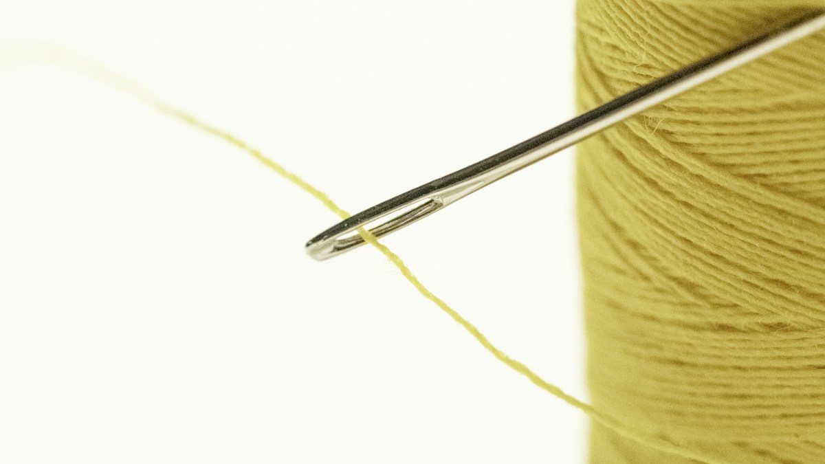 Threading a needle