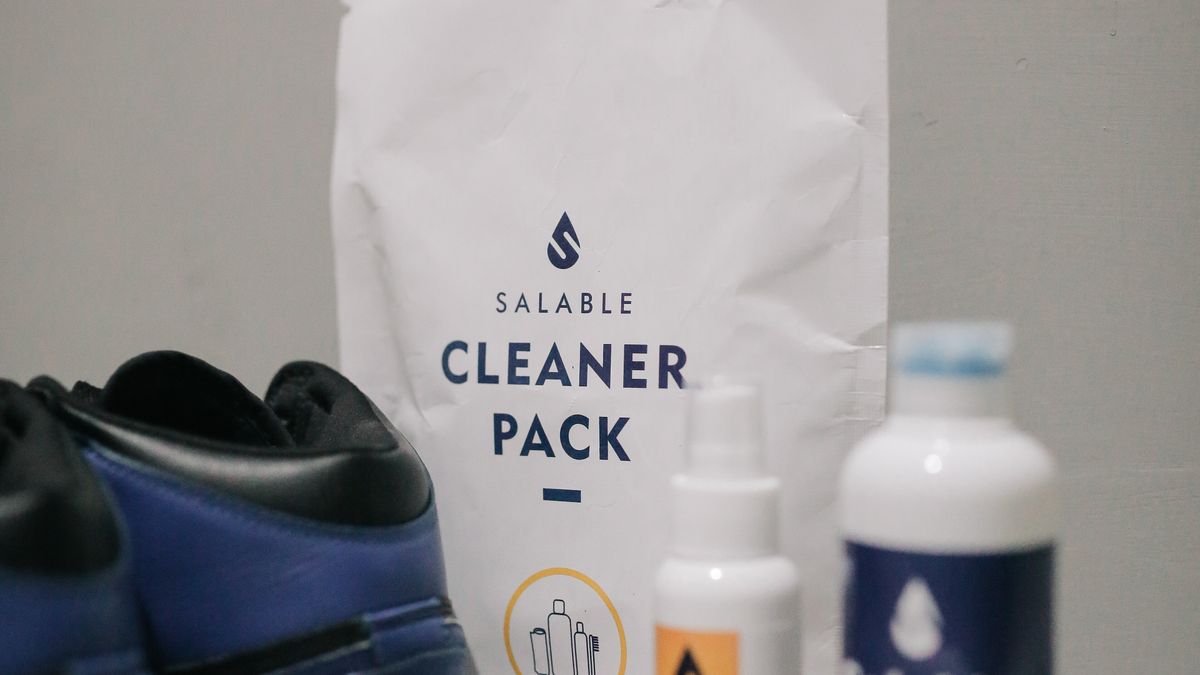 Sneaker-care tools including brushes, cleaning products and cloths
