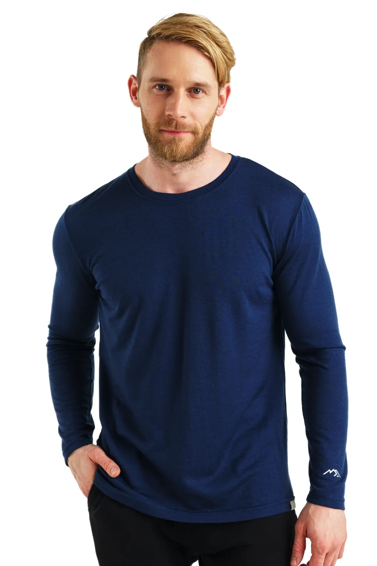 Merino Tech Men's Merino Long Sleeve 165 Navy