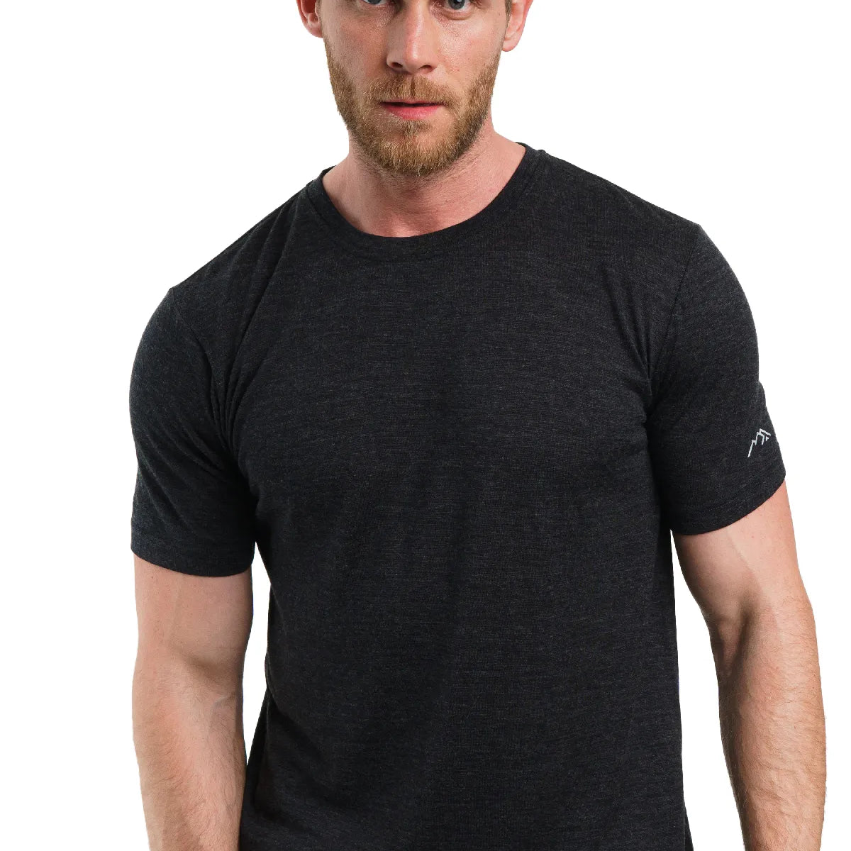 Merino Tech men's charcoal merino T-shirt