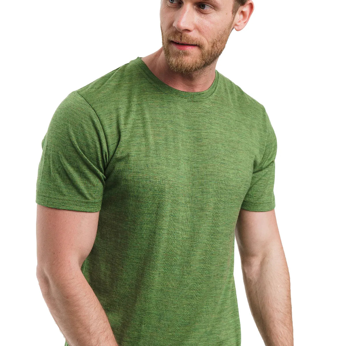 Merino Tech 180 Olive Green T-shirt