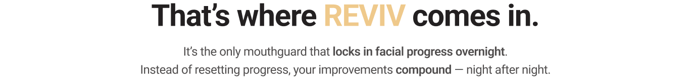 REVIV nighttime oral appliance product detail
