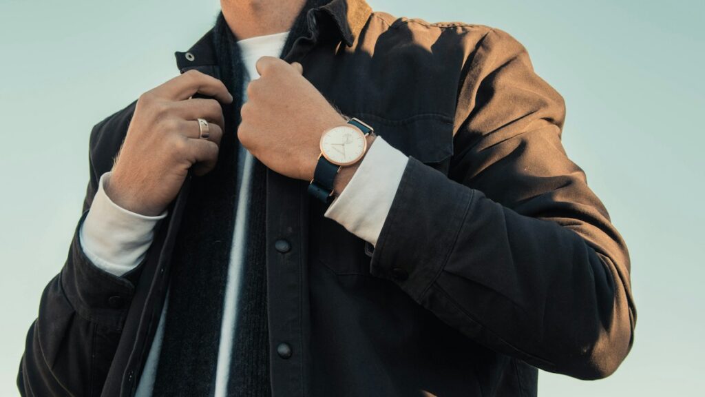 Man wearing a smart casual first date outfit